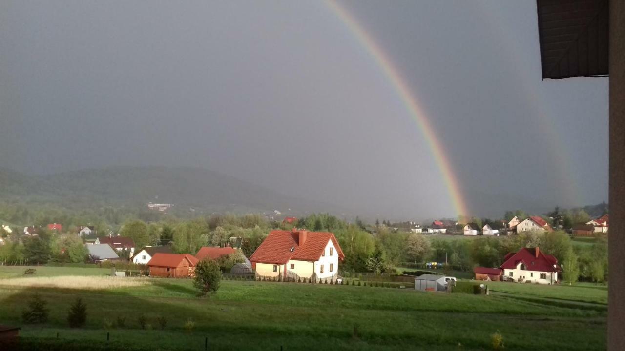Pokoje Panorama Wysowa-Zdrój Exteriör bild