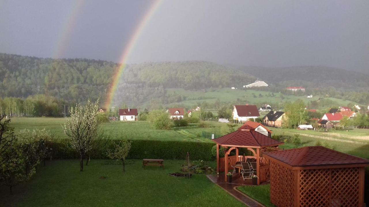 Pokoje Panorama Wysowa-Zdrój Exteriör bild