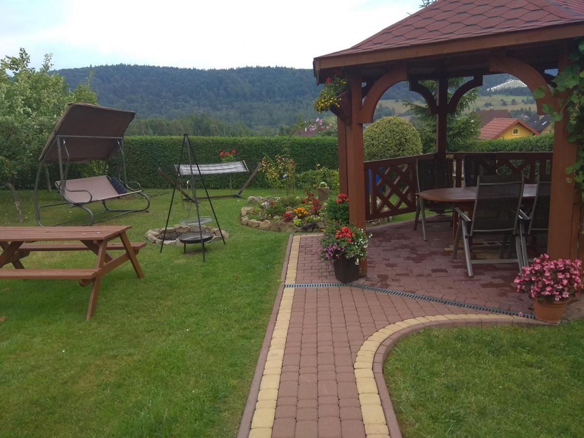 Pokoje Panorama Wysowa-Zdrój Exteriör bild